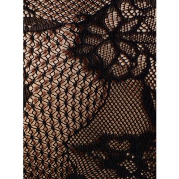 NIB SPANX Open-Weave Floral Arm Tights Shaper Top - Picture 5 of 9